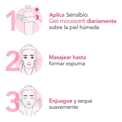 Bioderma Sensibio Gel Moussant – Gel Limpiador Suave Para Pi