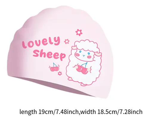 Gorro De Natación De Silicona Para Cabello Largo Y Corto, An