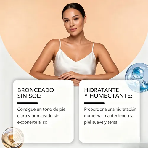 Aceite De Sérum Bronceador Facial