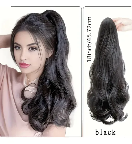 Extensión De Cabello Con Forma De Cola De Caballo Con Forma
