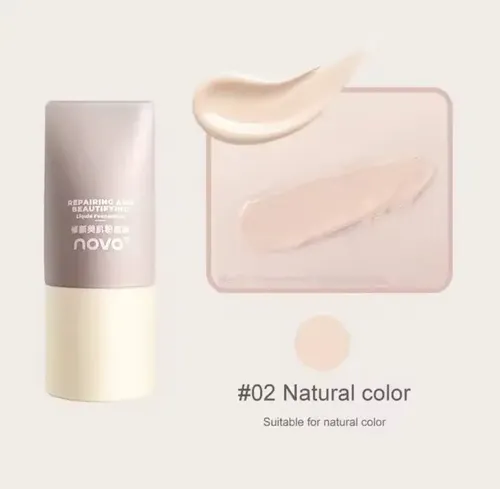 Base De Maquillaje Liquida Acabado Sedoso Matte – Novo