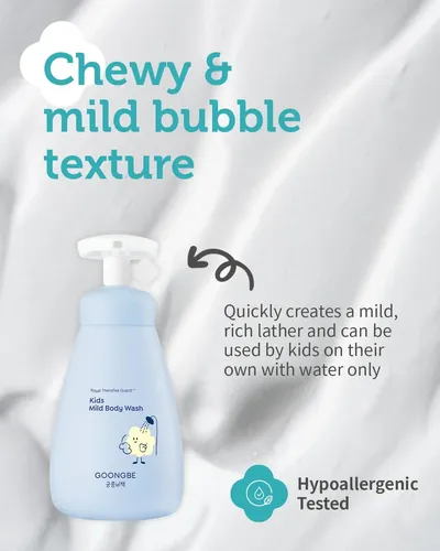Body Wash Goongbe, Limpiador Corporal Suave Para Niños, 300