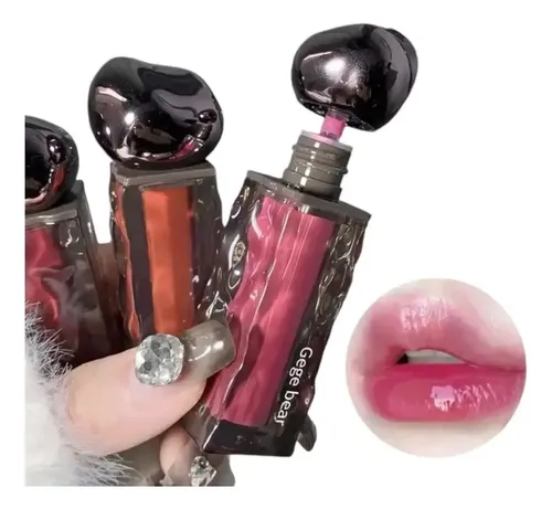 Labial Liquido Mirror Iceberg Lava Lip Gloss Gege Bear Color 04