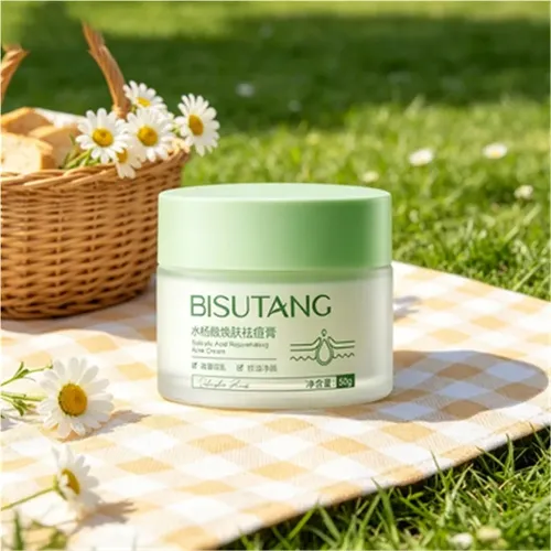 Crema Anti-acne Con Ácido Salicílico, Control De Grasa Y