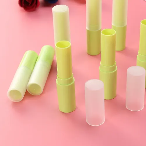 Tubos De Bálsamo Labial De Plástico Vacíos Para Mujer, 10 Un