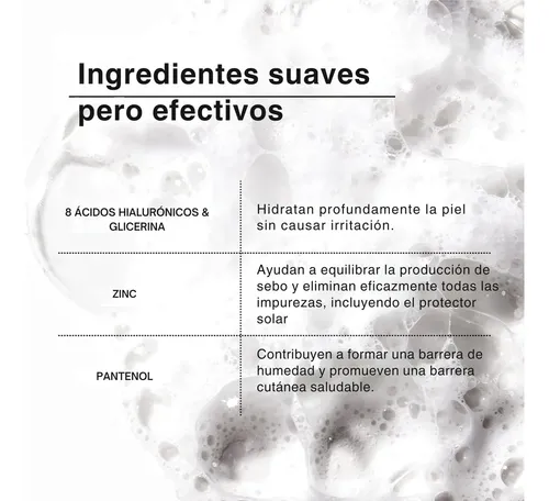 Anua Limpiador Espumoso Ácido Hialurónico X150ml