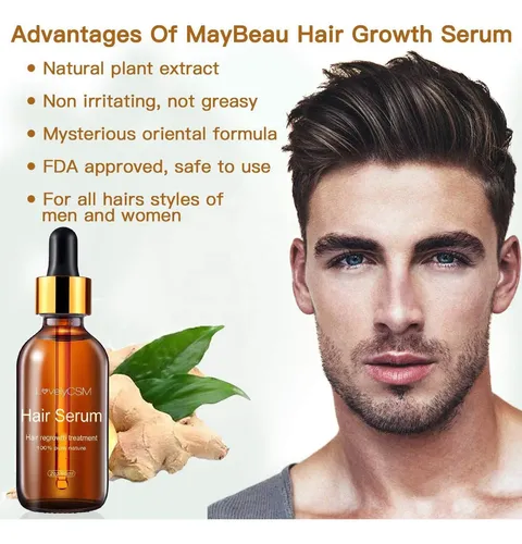 Sérum Para El Crecimiento Del Cabello Para Alopecia Seborrei