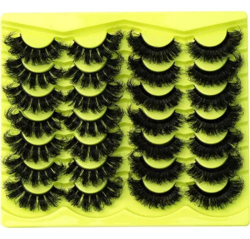 Pestañas Postizas 14 Pares Wikbik Cat Eye 8d Mink