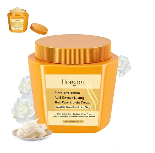 Crema De Proteína Capilar Nutritiva De Lujo Con Esencia