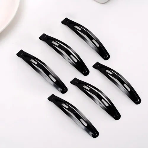 Z.h 40 Broches Grandes De Metal Negro Con Cierre For El