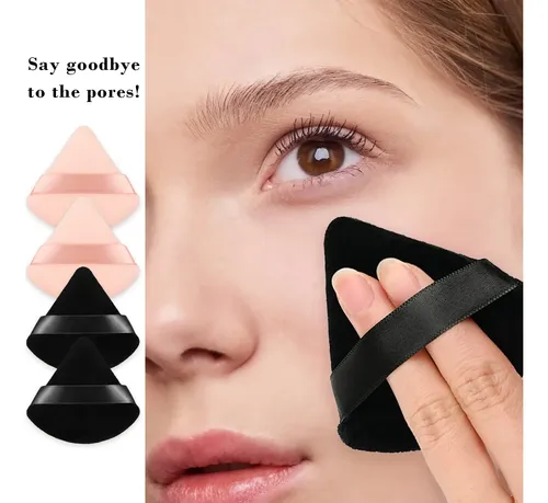 Esponjas De Maquillaje Rareius Triangulares 8 Unidades Súper