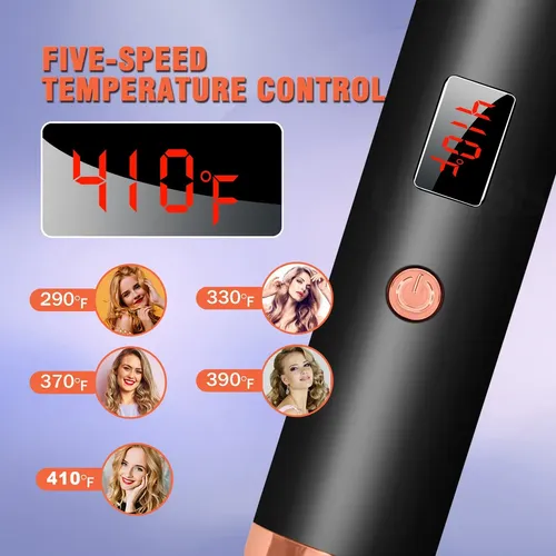 Cepillo Eléctrico Para Peinar Y Rizar El Cabello