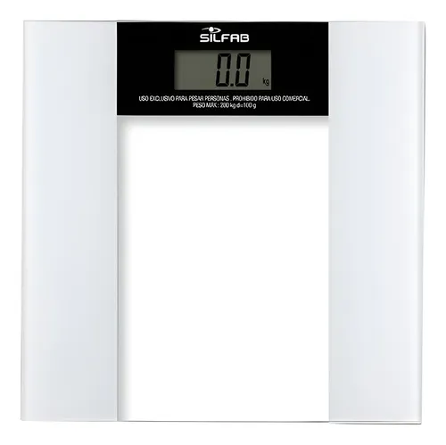 Balanza Digital Personal Vidrio Templado Silfab Be214