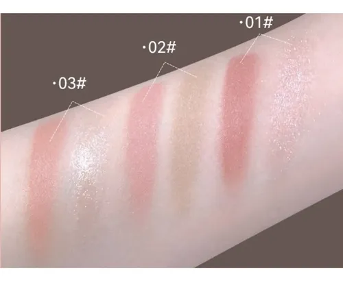 Paleta 2 En 1 Rubor Y Contorno En Crema Nuevo Rostro Premium