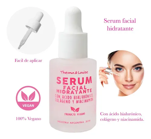 Thelma & Louise Serum Facial Hidratante Momento De Aplicación Día/noche