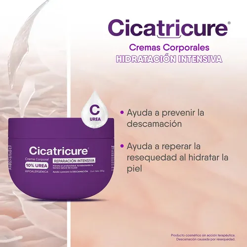 Crema reparadora intensiva con urea al 10%