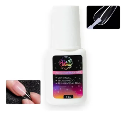 Nail Show Pegamento Para Tips Uñas Postizas Strass 7ml