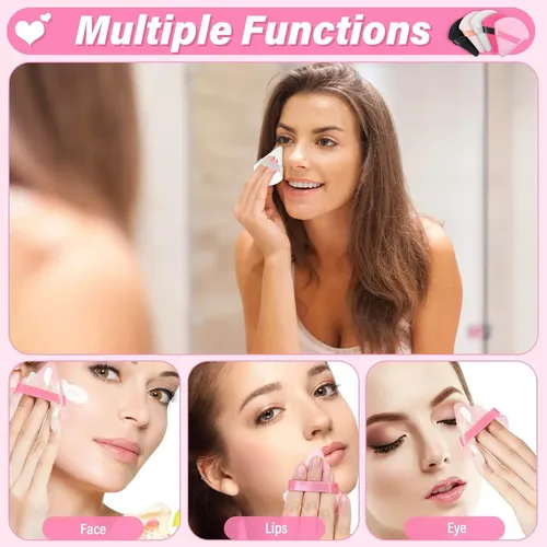 Caffox 60pcs Powder Puffs For Face Powder, Triangle Powde…