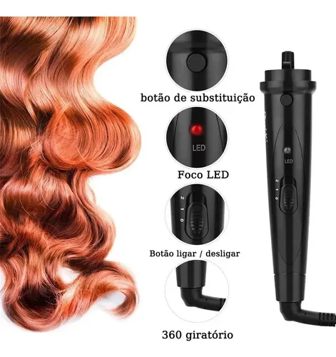 .ferros Profesionales Tenaza Onduladora Rizadora De Cabello