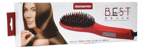 Teknikpro Cepillo Termico Alisador De Cabello Best Brush 9c