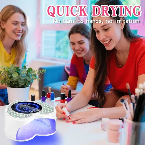 Lámpara Uv Led Recargable Secado Rápido Para Uñas