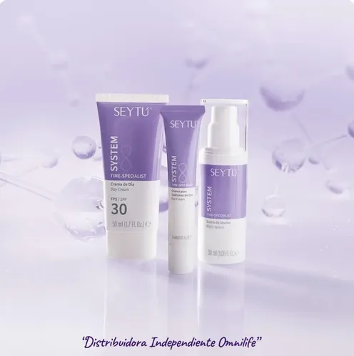Crema Facial Día Seytu Fps 30 Antiedad Hidratante Protección