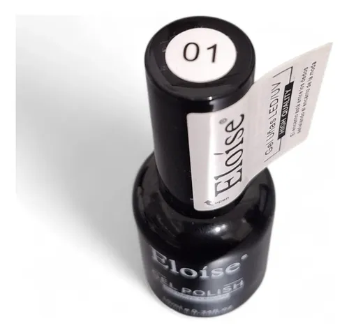 Título: Esmalte Semipermanente Eloise X10ml | Blanco Y Negro
