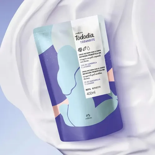 Repuesto Crema Tododia Té De Manzanilla Y Lavanda – 400 Ml