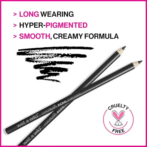 Paleta De Sombras Y Delineador Wet N Wild 5 Tonos Y Kohl