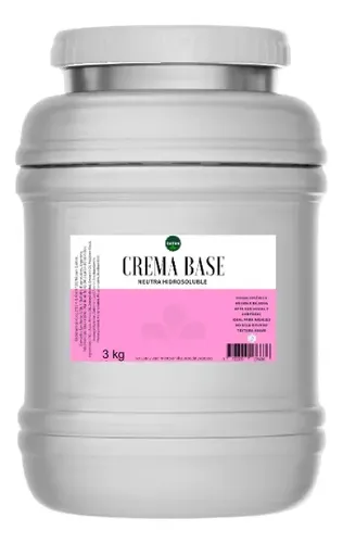 Crema Base Para Masajes Pote X 3 Kilos