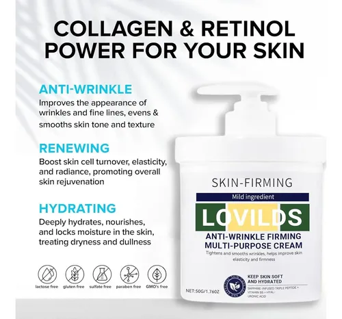 Crema Fijadora Y Rejuvenecedora Lovilds 1 Frasco