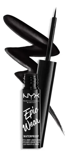 Lápices De Ojos Líquidos Nyx Epic Wear Negro Y Blanco