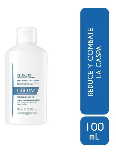 Shampoo Ducray Kelual DS Caspa severa persistente en botella X100ml