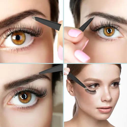 Kit Cejas 7 Piezas Tijera Pinza Y Cepillo Precisión