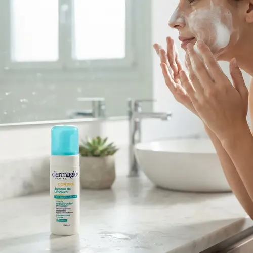 Dermaglós Facial Control Espuma De Limpieza Piel Acné 150 Ml