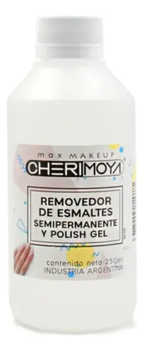 Removedor De Semipermanente Cherimoya Uñas 250 Ml