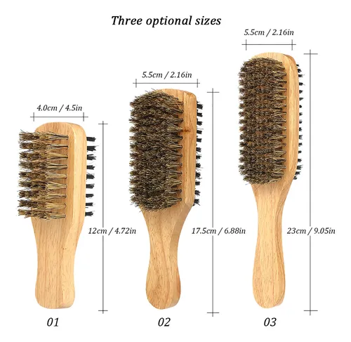 Cepillo Para Bigote Y Barba Para Hombre, Afeitado Facial De