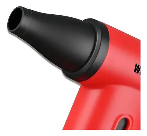 Mini Soplador Portatil Wmark Barberia Turbo Jet Profesional Negro