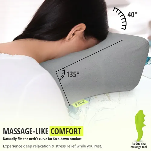 Almohada Facial Jebolt Para Mesa De Masaje + Gua Sha