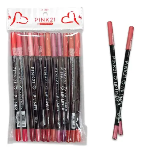 Pack X3 Delineador De Labios Lip Liner Pink 21