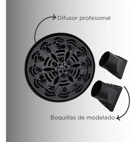 Secador De Pelo Profesional Full Technology 5000 Teknikpro