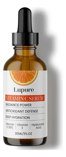 Sérum Lupure Con Vitamina C Al 20% Para Cuidado Facial, 1 On Todo Tipo De Piel Día/noche