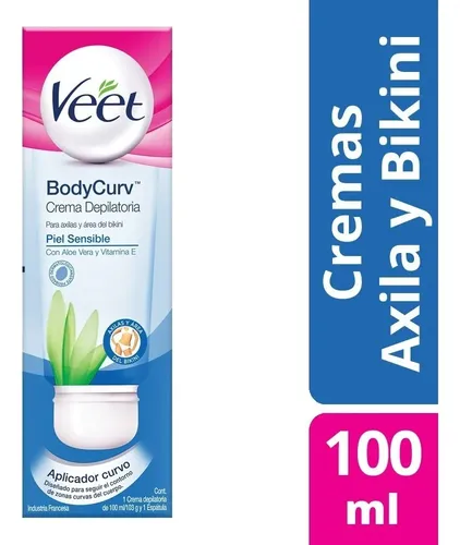 Veet Crema Depilatoria Axilas X100 Piel Sensible