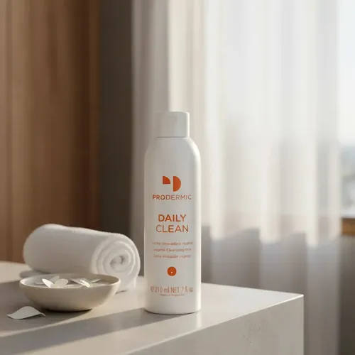 Prodermic Leche Limpiadora Vegetal Daily Clean 210ml Rostro Día Noche