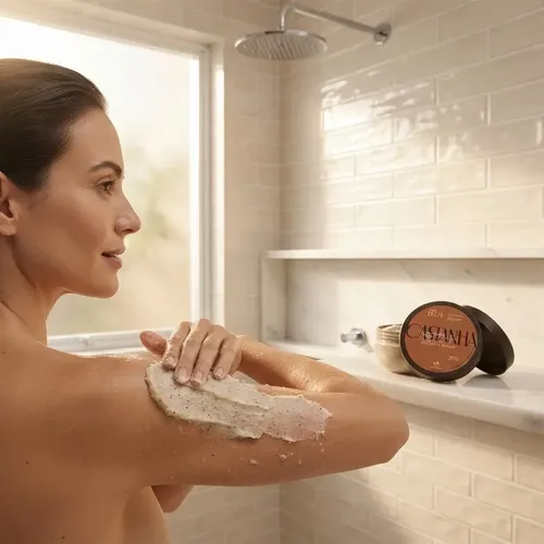 Exfoliante Castaña Cuerpo Ekos 200g en pulpa