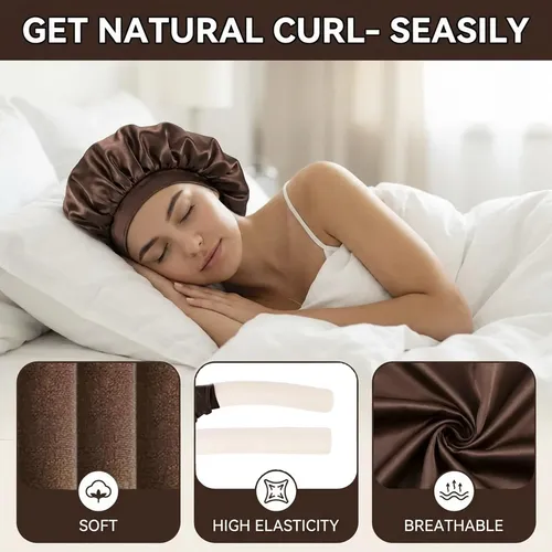 Rulos De Cabello Twigtun  Set Jumbo De 4 Piezas Con Gorro