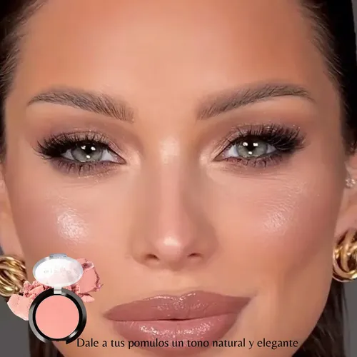 Set Maquillaje Uso Diario Sombras Satinadas Look Casual X12