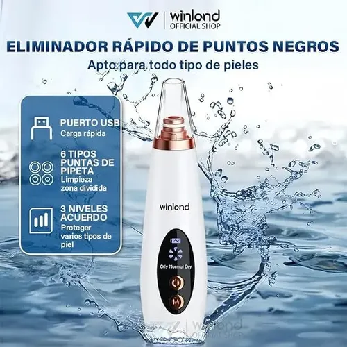 Extractor Puntos Negros Espinillas Removedor Limpiador Usb