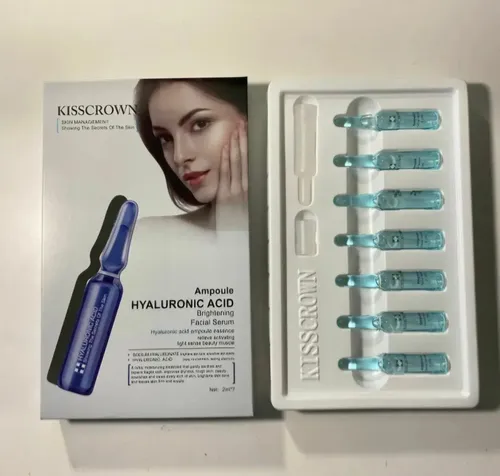 Kiss Crown Sérum Hidratante Facial Ácido Hialurónico 7 Ampollas