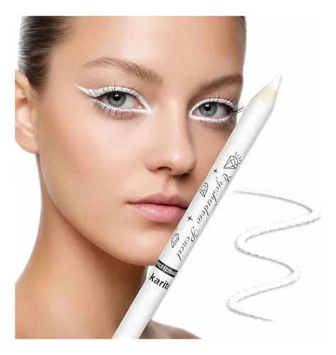 Lapiz Delineador Kajal Blanco Shine Kojol Sombra – By Karite Acabado Satinado